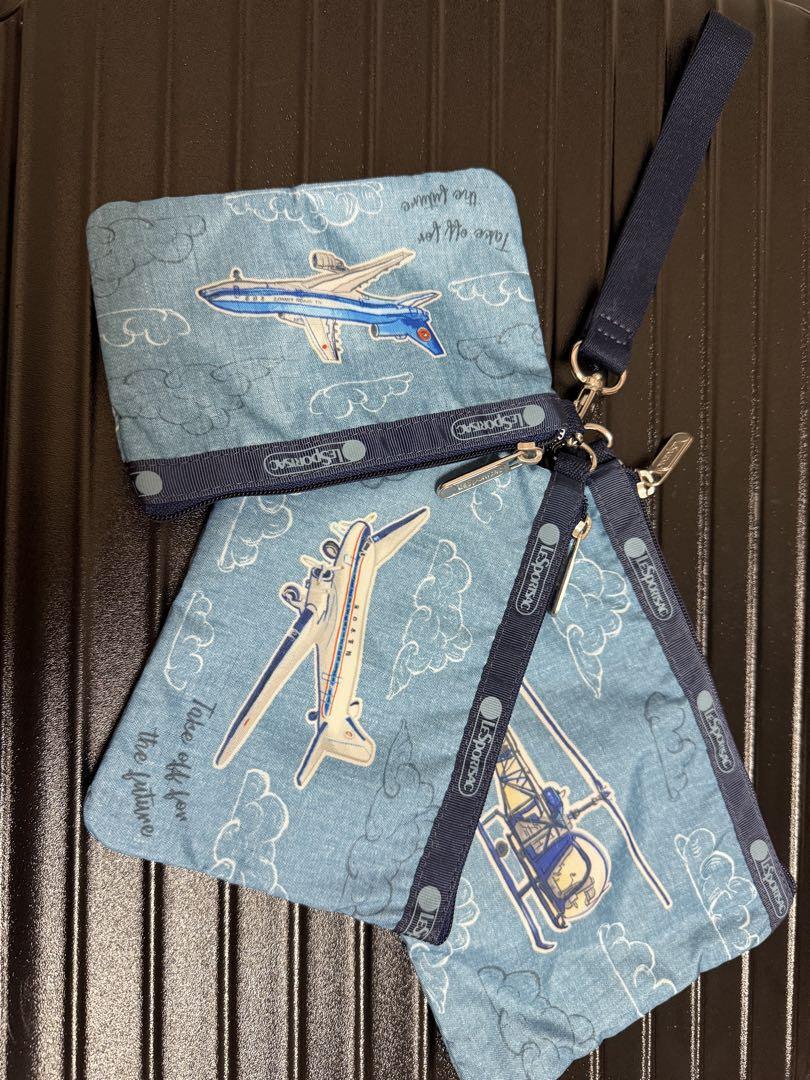 LeSportsac for ANAレスポートサック全日空コラボ3連ポーチ
