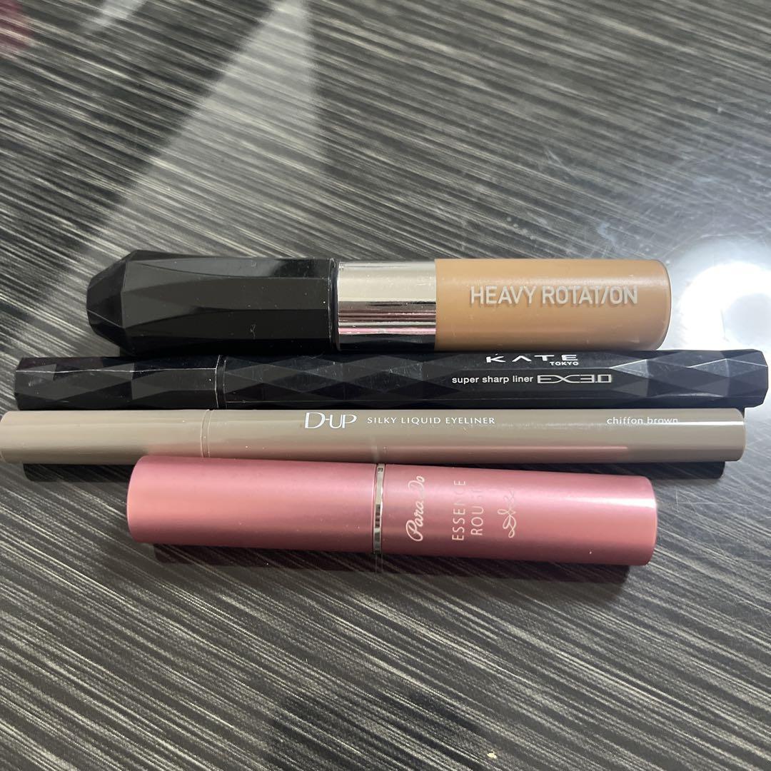 Eye makeup] Review of all types of D-UP mascara and eyeliner