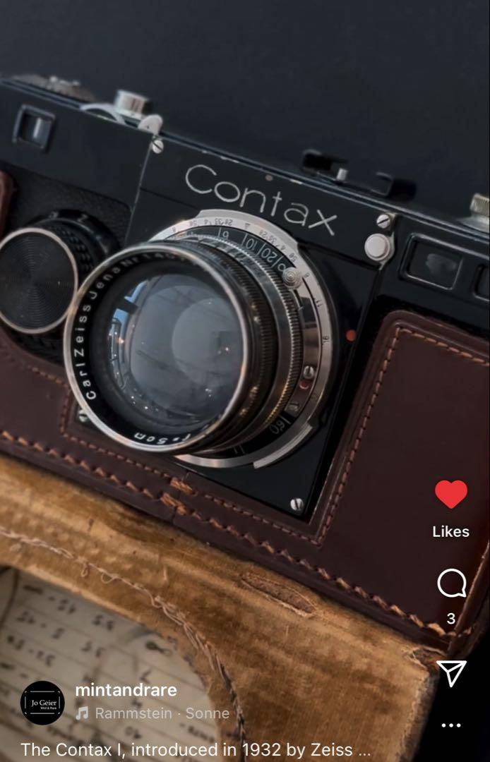 Zeiss Ikon Contax I型 Type3 整備済み Zeiss Ikon Contax I型 Type3 整備済み - メルカリ