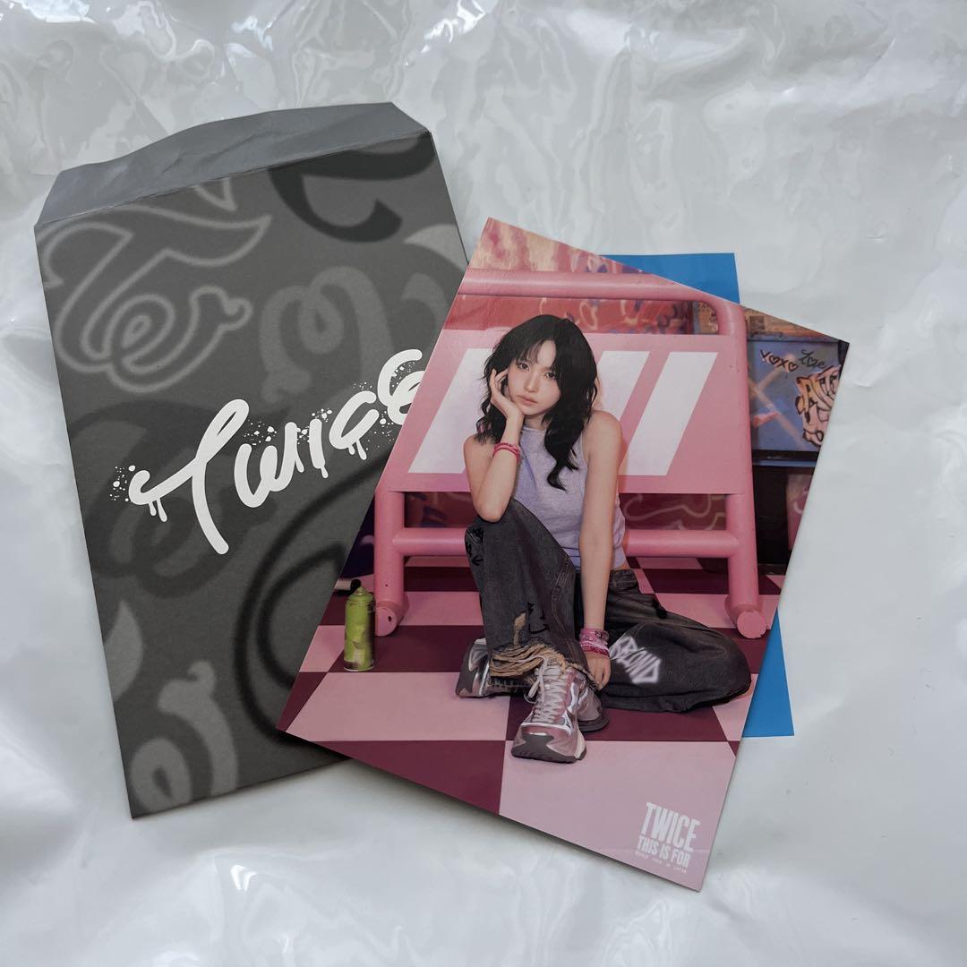 TWICE ミナ ラントレセット TWICE ミナ ラントレ ポストカード MISAMO セット - メルカリ