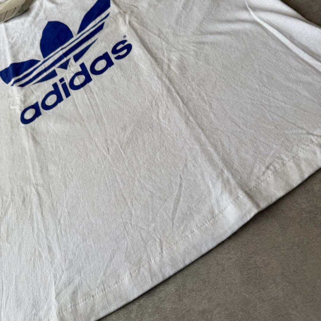 デッドストック 80s USA製 old adidas シングル Vintage