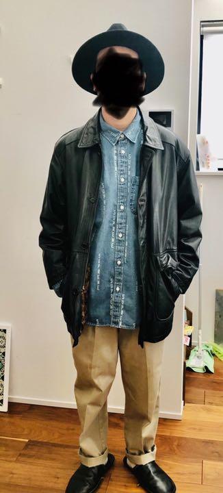 オーバーサイズレザージャケット 古着 ビンテージ 本革 メルカリ
