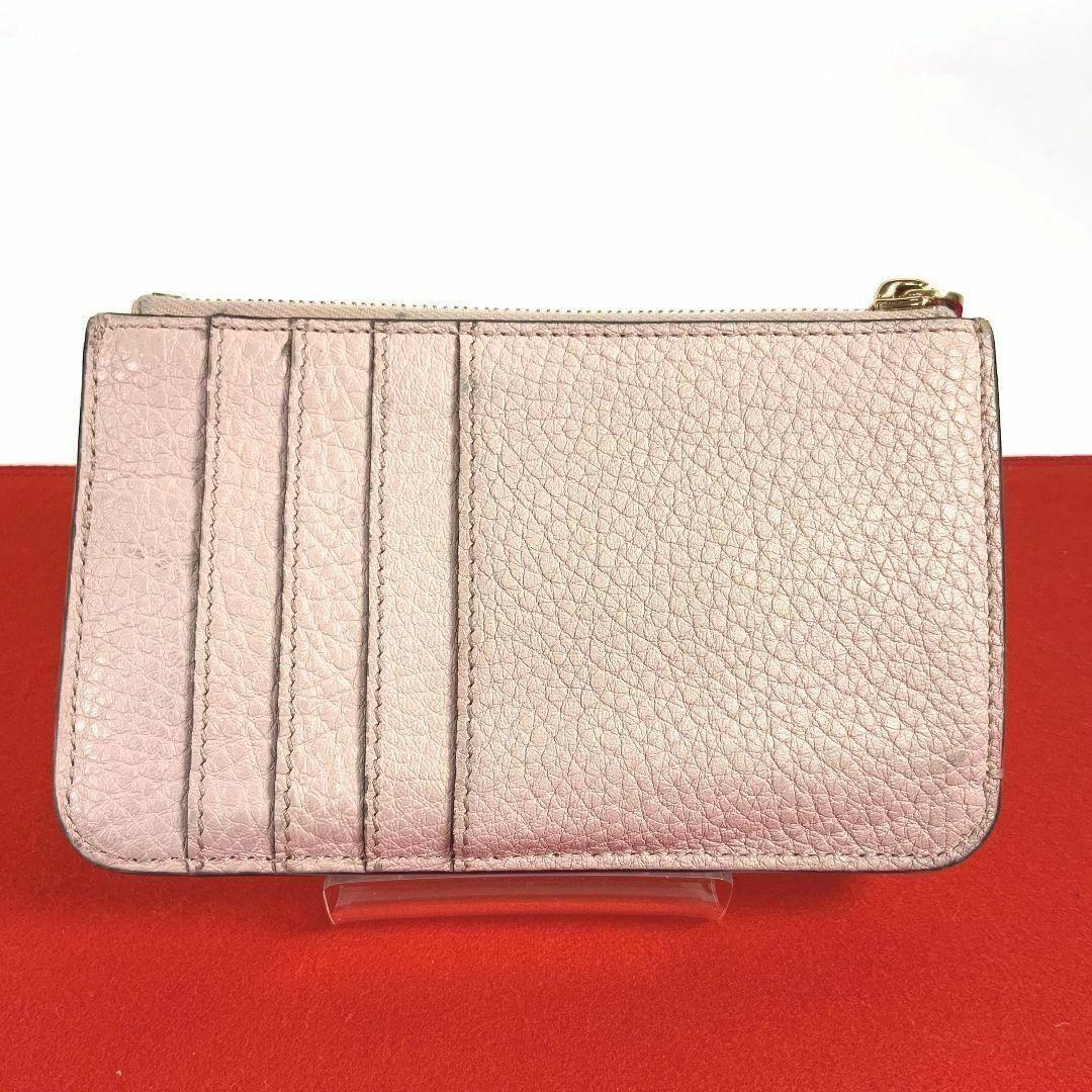 フェンディ フラグメントケース　レザー　ピンク