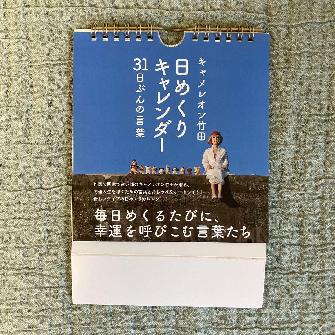 クリスマスファッション キャメレオン竹田 日めくりキャレンダー 31日ぶんの言葉 - メルカリ カレンダー・スケジュール