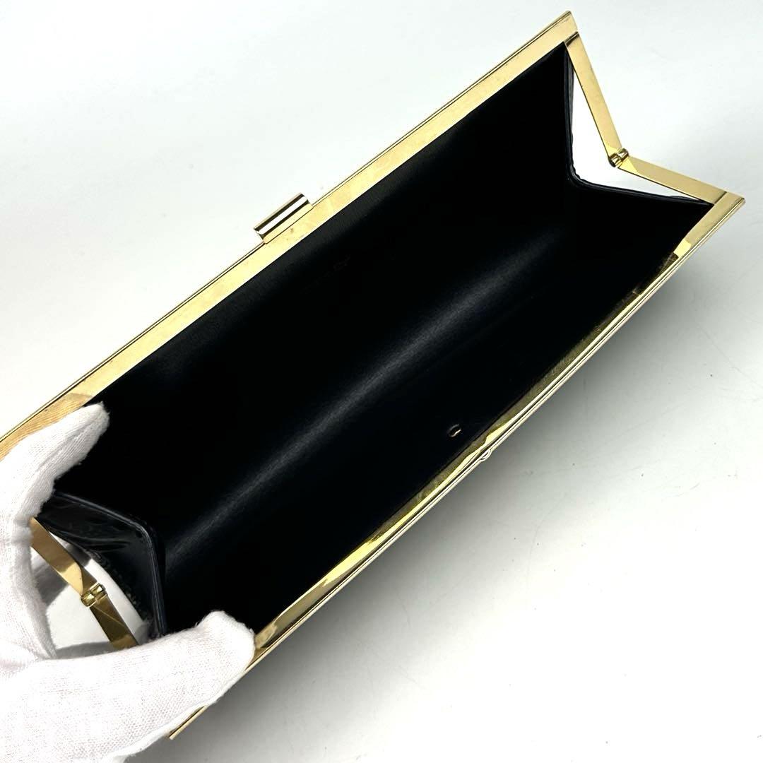 美品】ディオール クラッチバッグ トロッター がま口 総柄