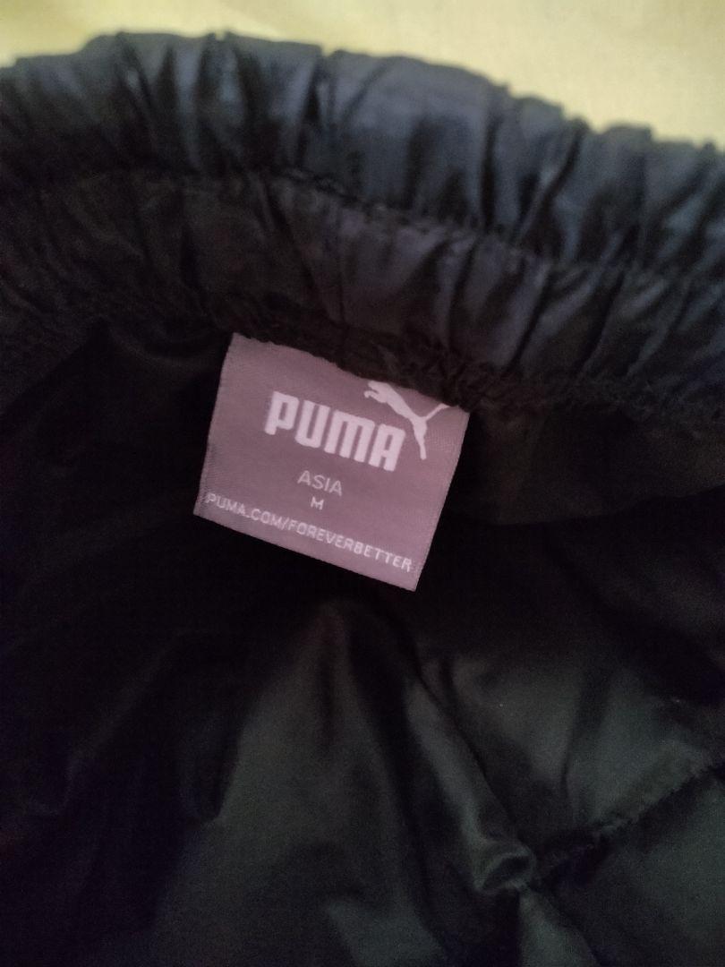 PUMA 中綿ウォーマー M ブラック 上下 セットアップ