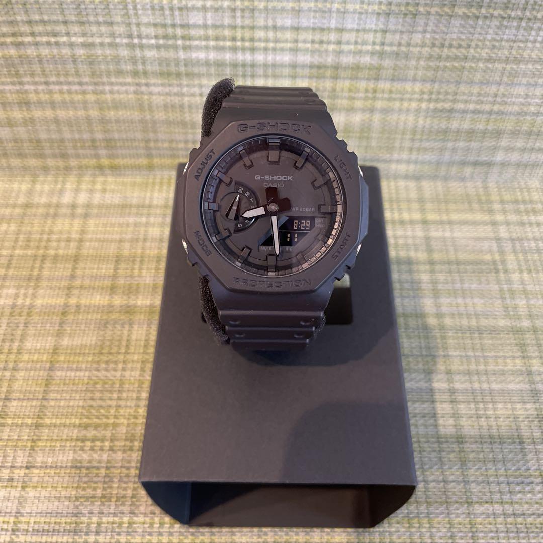【匿名配送】CASIO G-SHOCK GA-2100 -1A1JF ブラック