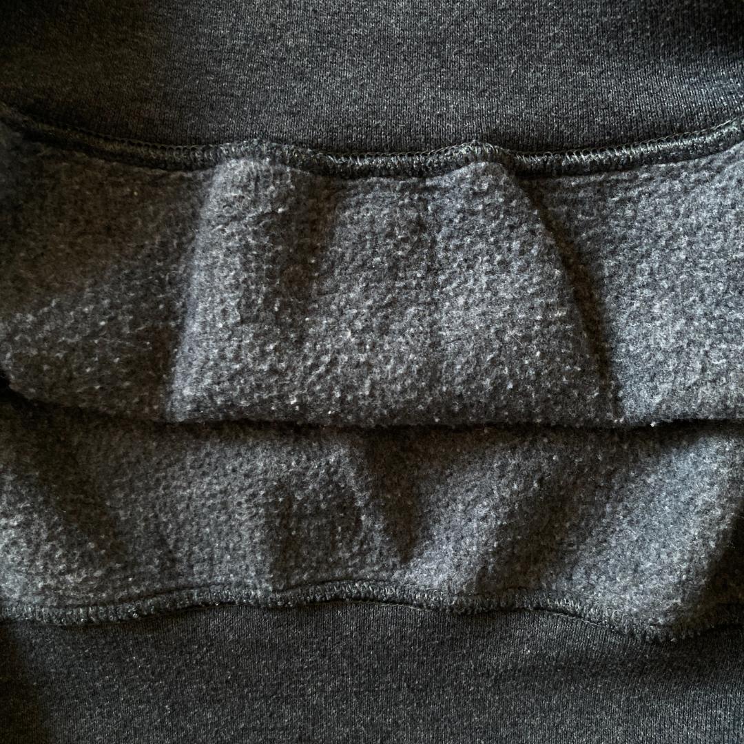 00s RUSSELL ATHLETIC スウェット 前V ソリッド グレー