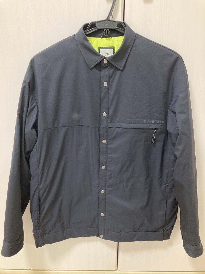 NUMERALS 中綿入りシャツ＆タックスラックス　上下セット