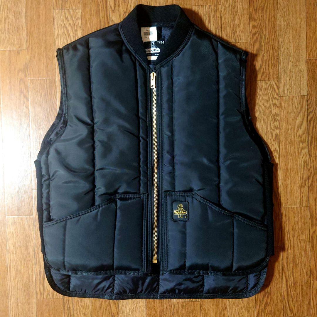 【受注生産品】 ☆USA製☆ 未使用 RefrigiWear® XL 極寒対応極厚ZIPベスト ジャケット・アウター