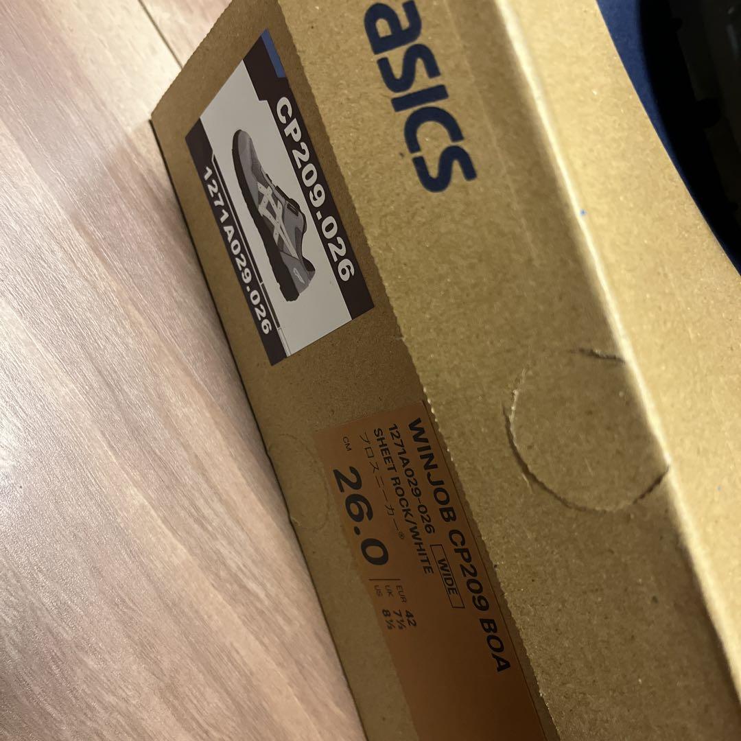 アシックス　安全靴　ASICS BOA ボア　26cm　★新品未使用★