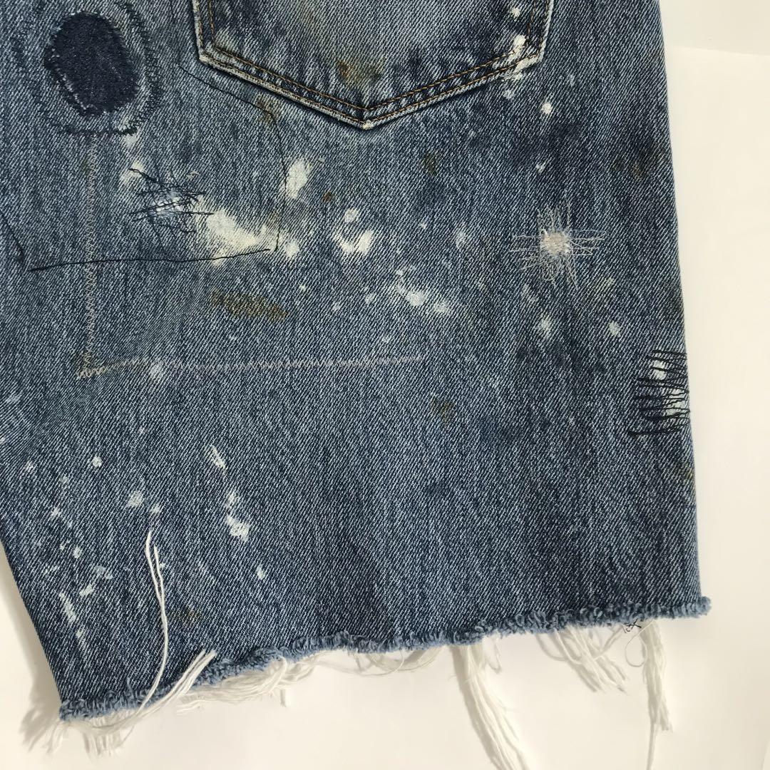Levi's リーバイス501 ダメージ加工ショートパンツ