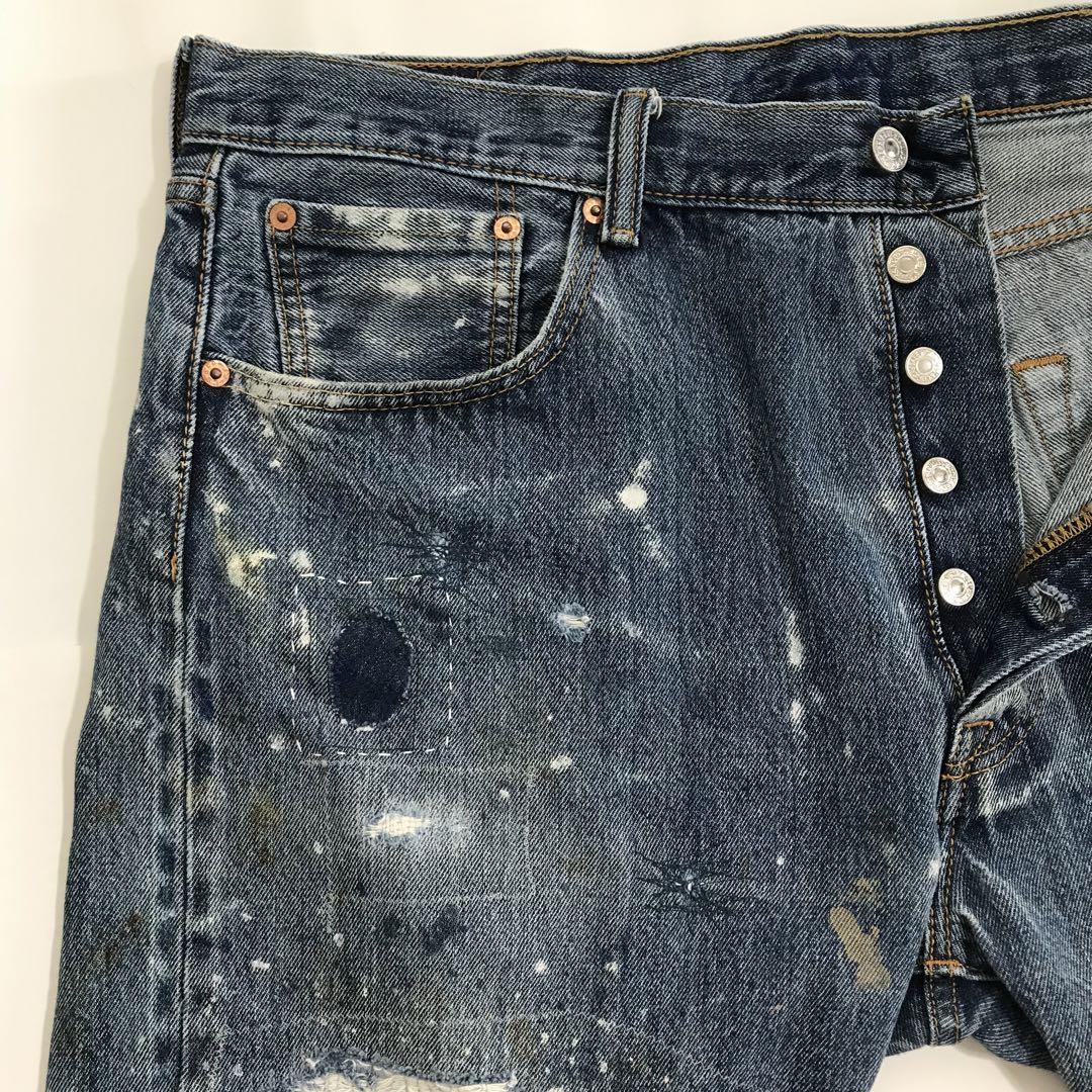 Levi's リーバイス501 ダメージ加工ショートパンツ