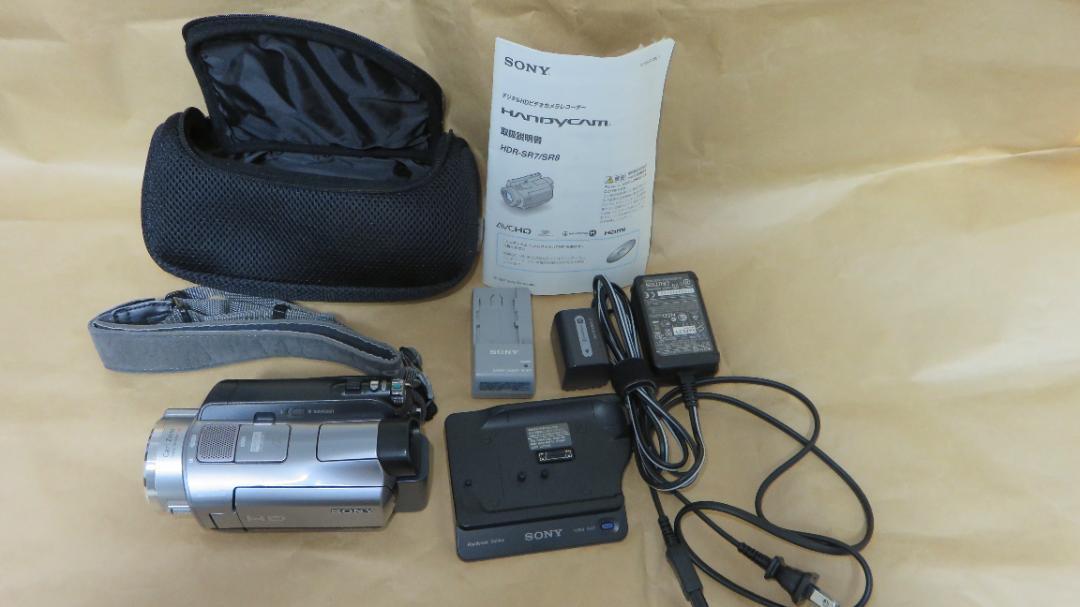 SONY HDDハイビジョンビデオカメラHandycam HDR-SR7■値下げ