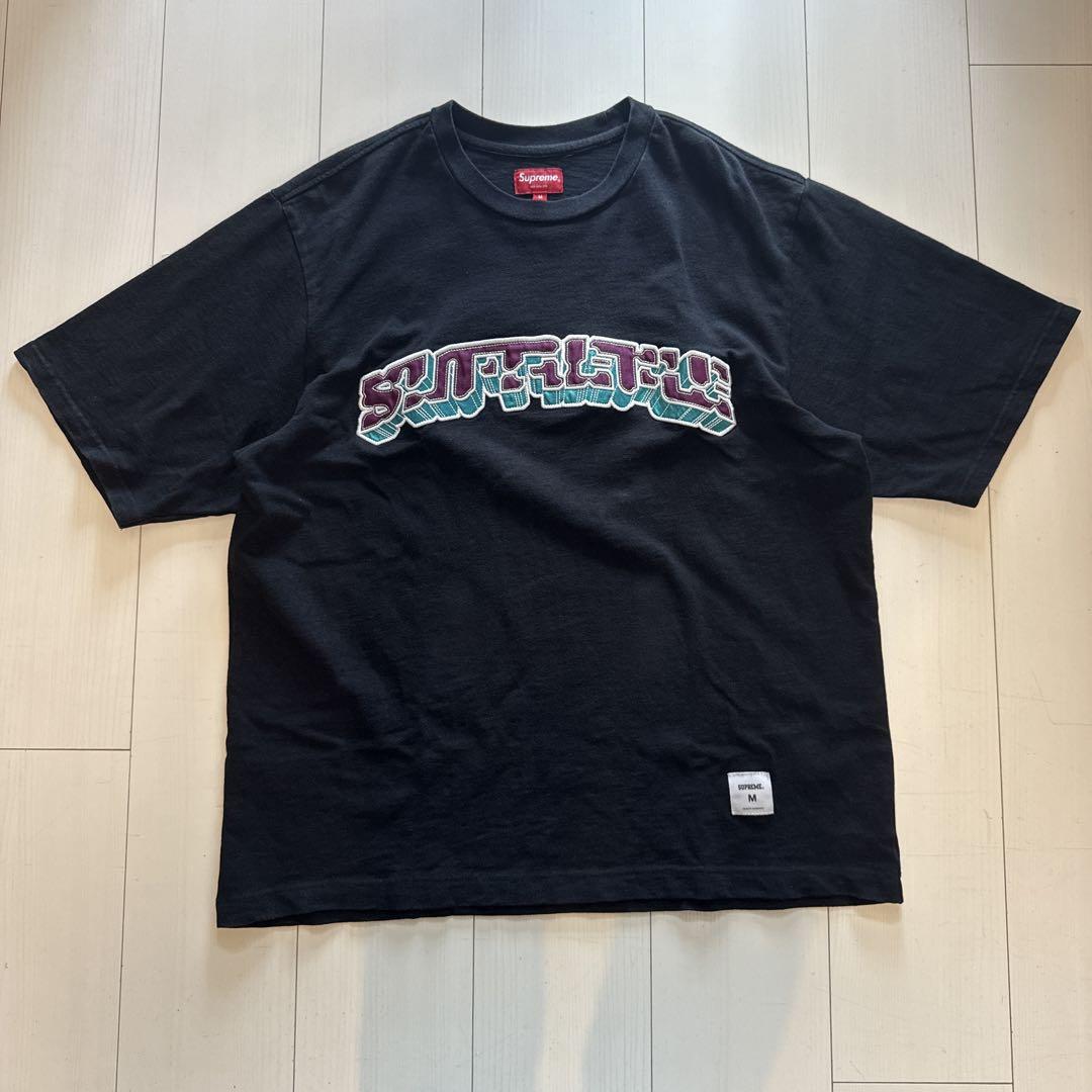 早い者勝ち！Supreme グラフィックTシャツ 紫 M 早い者勝ち！SUPREME ルーズシルエット Tシャツ M - メルカリ