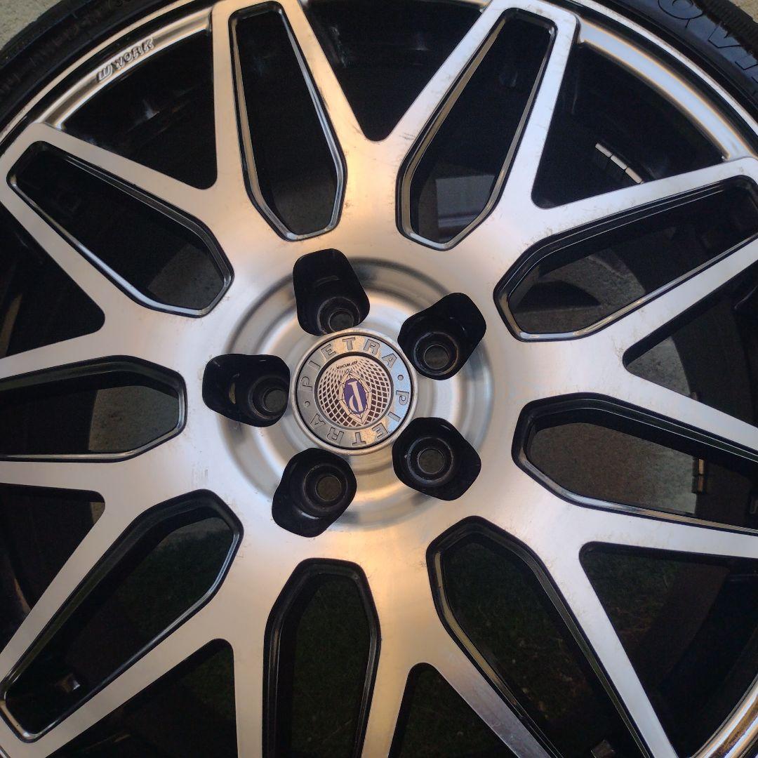 4本目HARU！WORK PIETORA 18インチ プリウス、86
