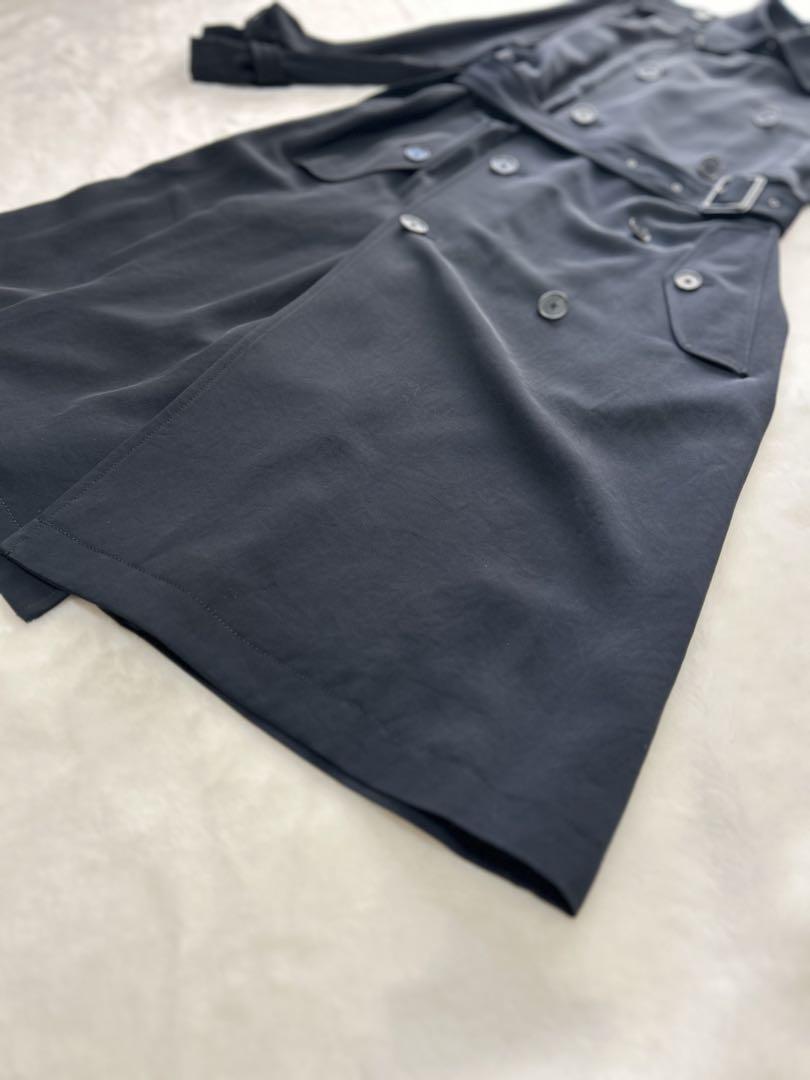 【POLO RALPH LAUREN】ポロラルフローレン トレンチコート 黒 M