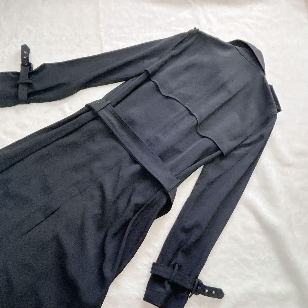 【POLO RALPH LAUREN】ポロラルフローレン トレンチコート 黒 M