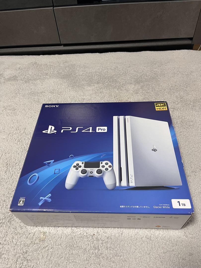 ps4 pro グレイシャーホワイト 1TB CUH-7200B （中古