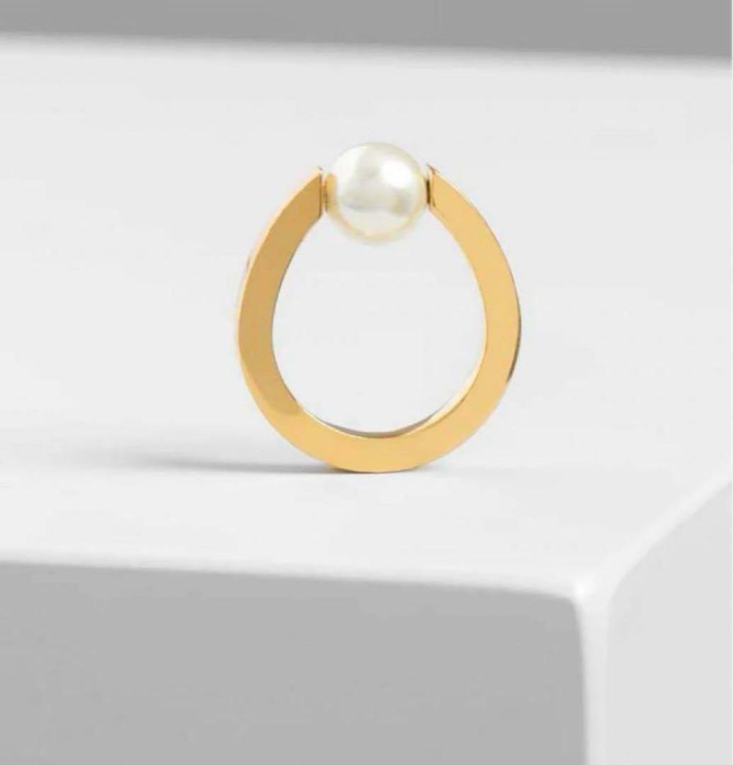 Chloe クロエ パールリング ゴールド darcey ring 指輪 Chloe Chloe クロエ パールリング ゴールド darcey ring 指輪 Chloe