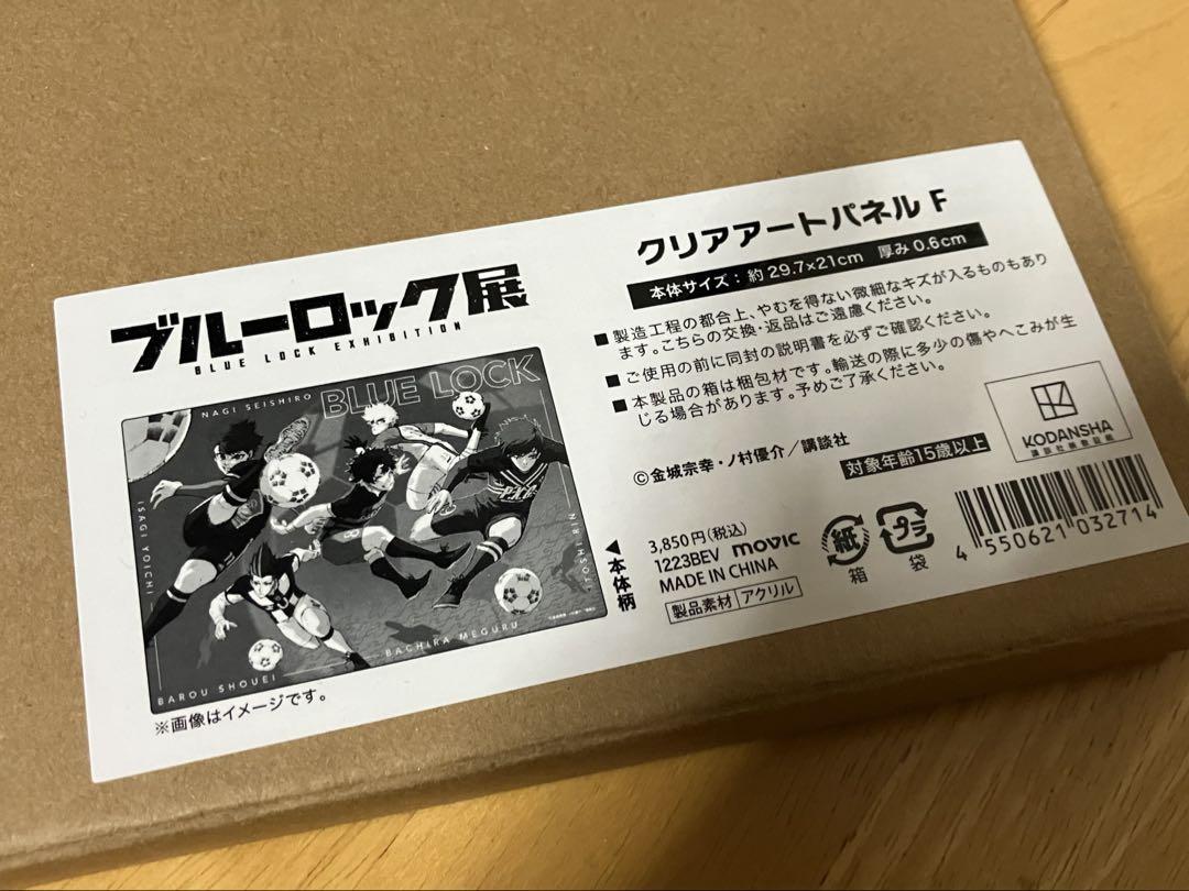 Amazon.co.jp: ブルーロック展 クリアアートパネル c カイザー