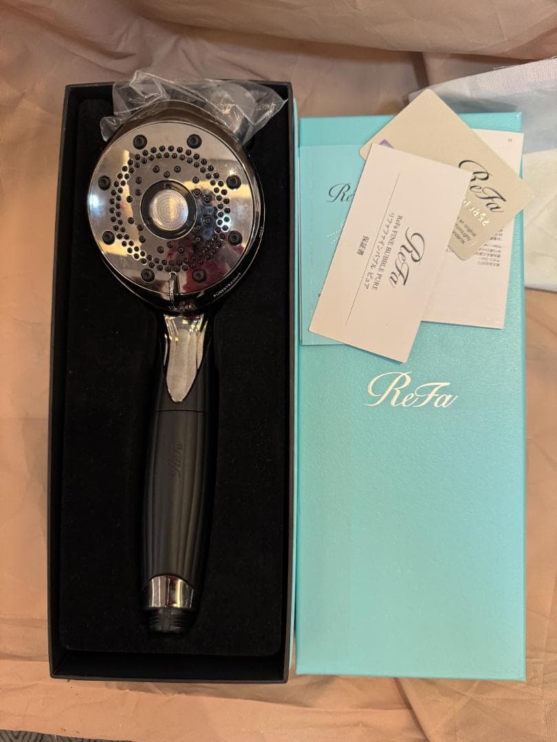 新品未使用　フィルム付　リファ Refa ファインバブル ピュア ブラック