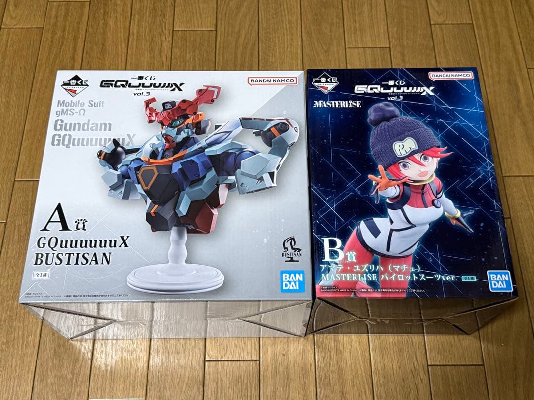 GQuuuuuuX 一番くじ A賞 B賞 セット新品、♥