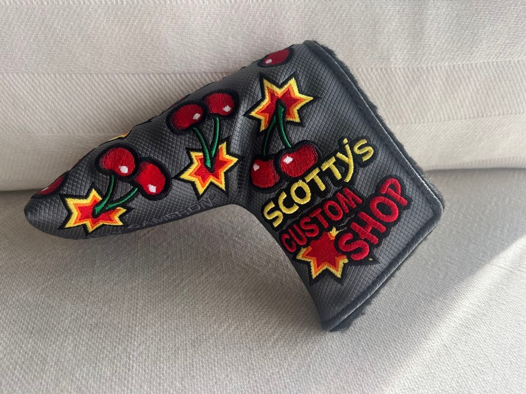 超 2014年 カスタムショップ チェリーボム グレー パターカバーScotty Cameron