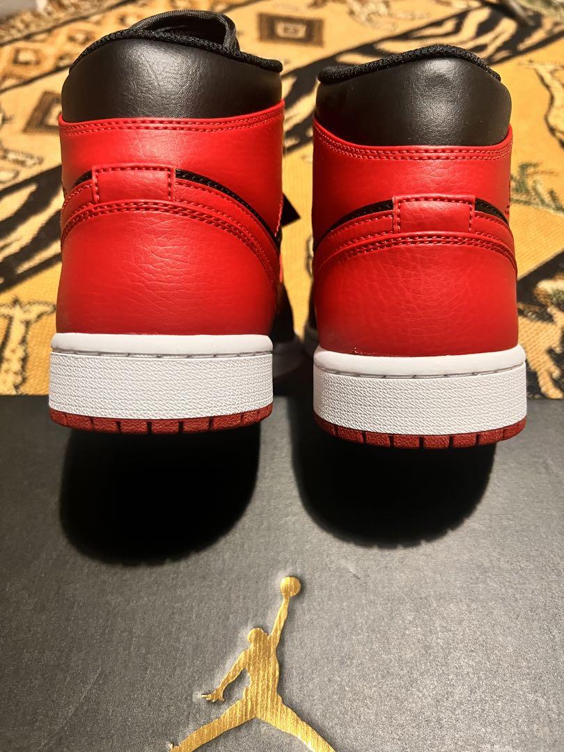 JORDAN1 ブレッド　ブルズカラー
