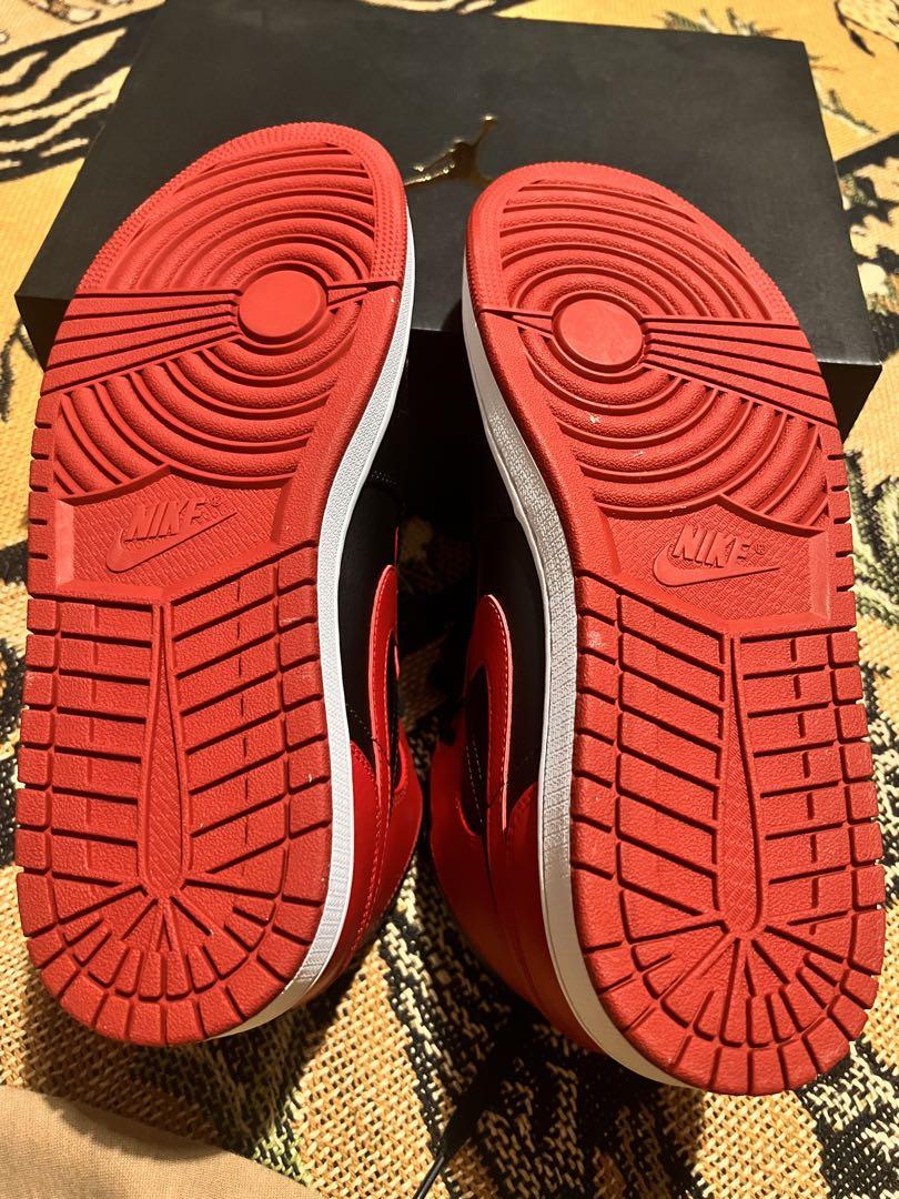 JORDAN1 ブレッド　ブルズカラー
