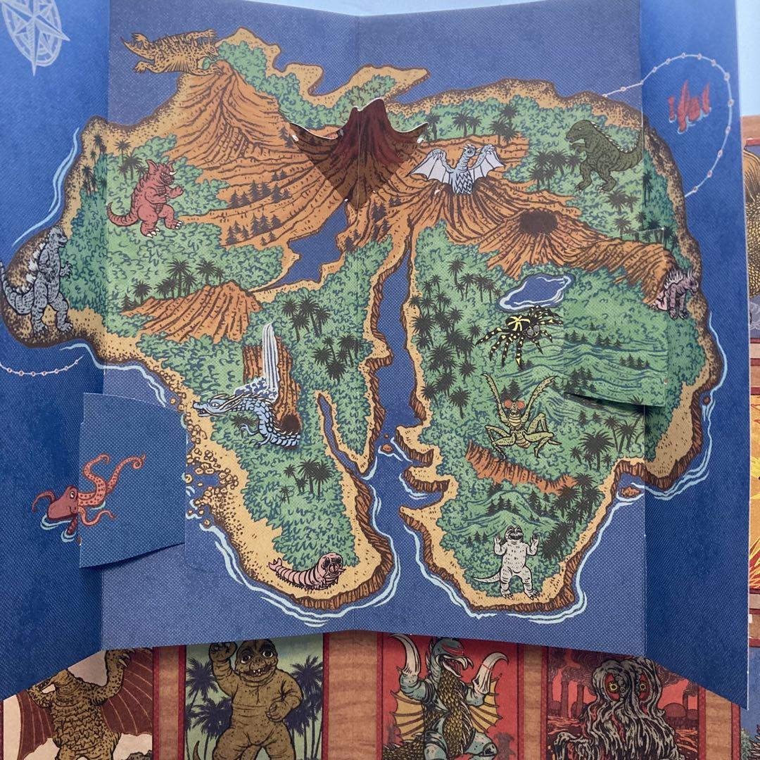 【新品】ゴジラ 公式 とび出す絵本