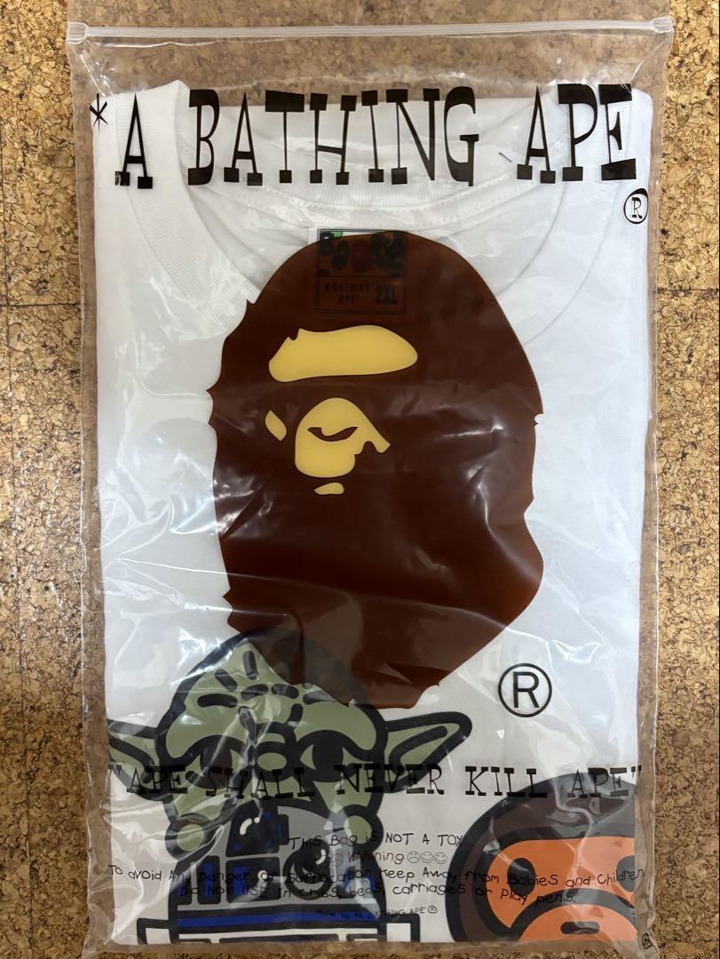 A BATHING APE STARWARS Tシャツ ヨーダ マイロ未使用