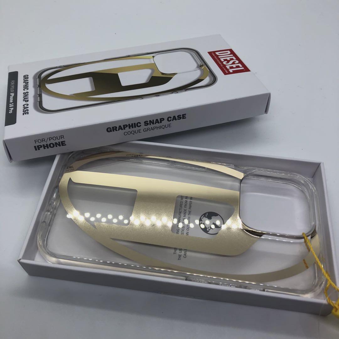 DIESEL オーバルD グラフィックスナップケース iPhone 16 Pro