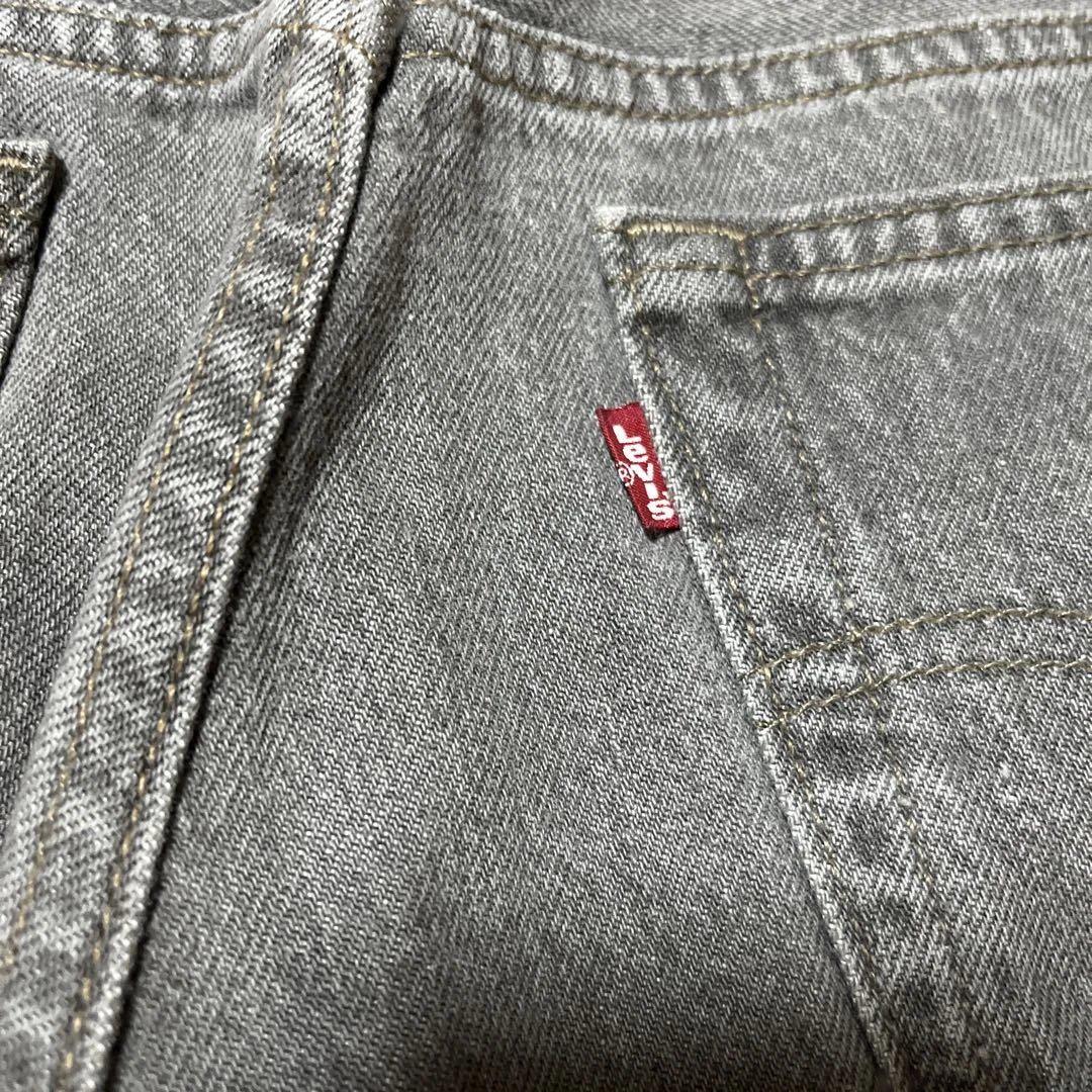 90s USA製 Levi‘s 501 先染めブラック 29X34 レングス長め