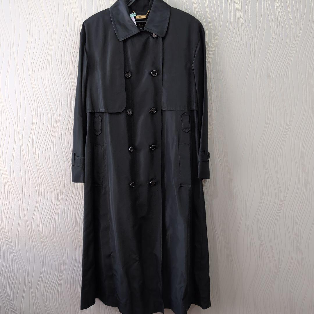 ロングトレンチコート　黒
