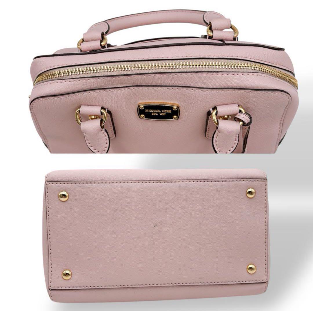 MICHAEL KORS マイケルコース 2way ハンドバッグ PVC ピンク