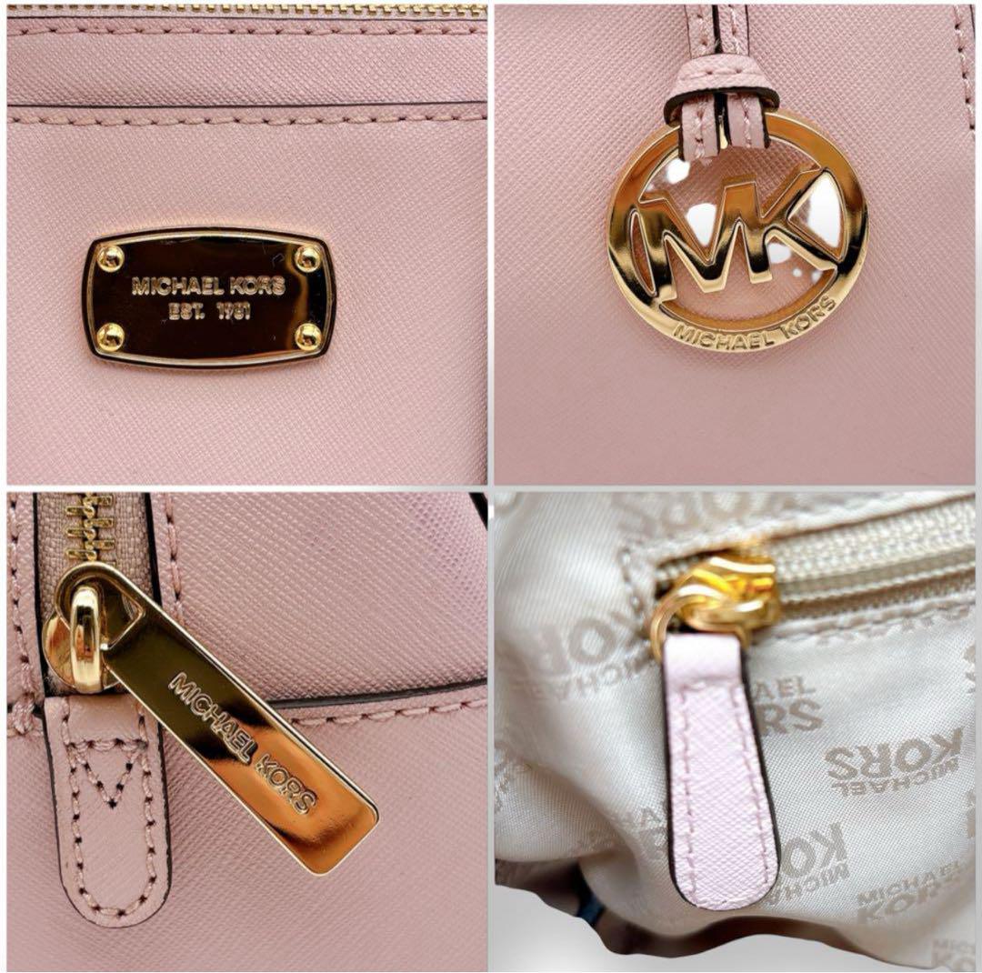 MICHAEL KORS マイケルコース 2way ハンドバッグ PVC ピンク