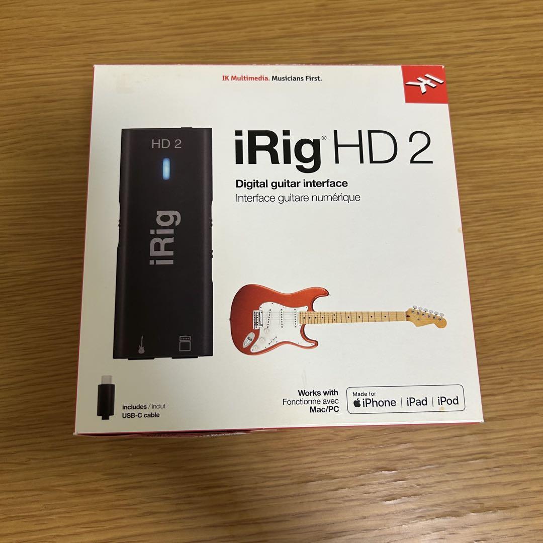 IK Multimedia iRig HD2 オーディオインタフェイス 箱付き
