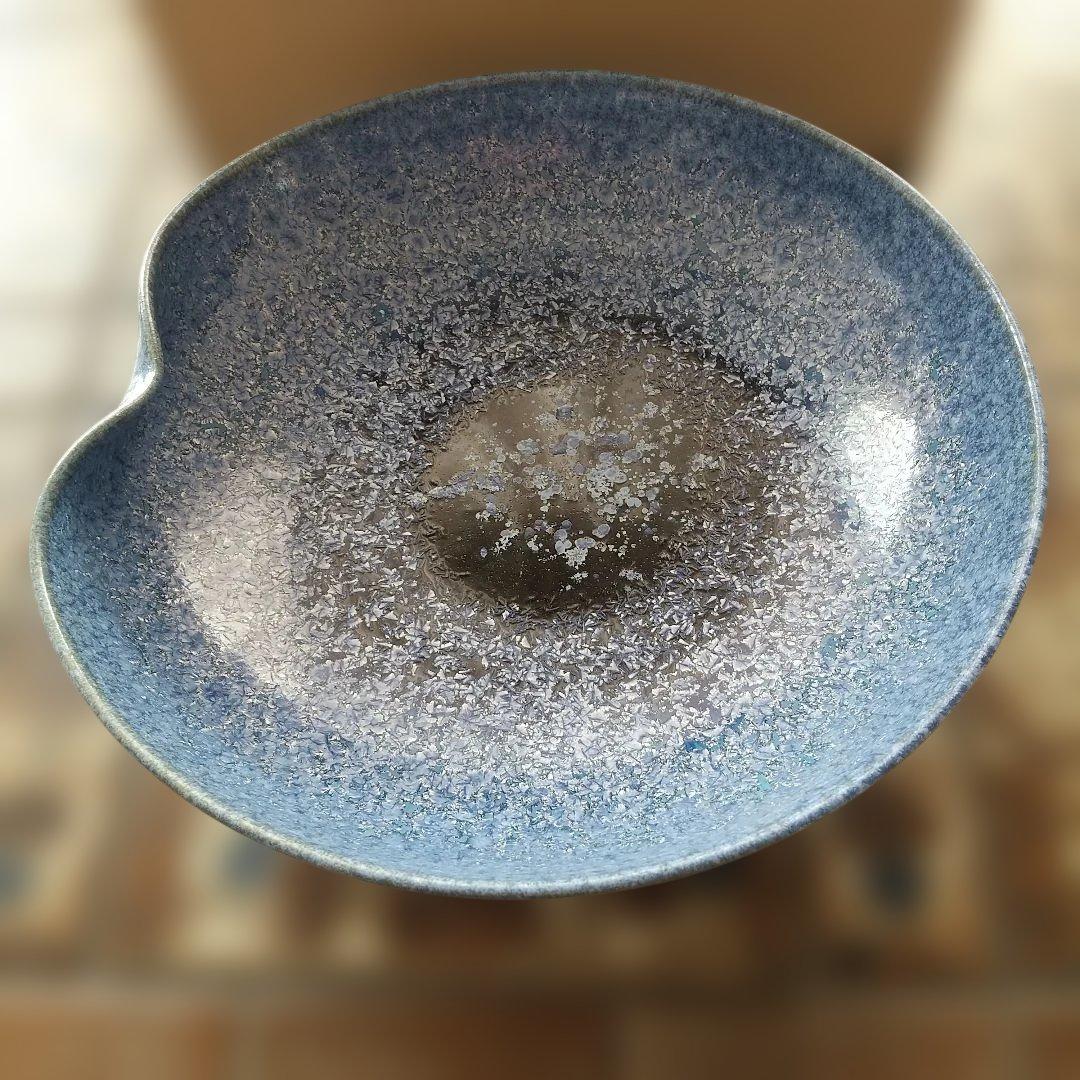 中尾哲彰 菓子鉢 夏銀河 中尾哲彰 菓子鉢 夏銀河