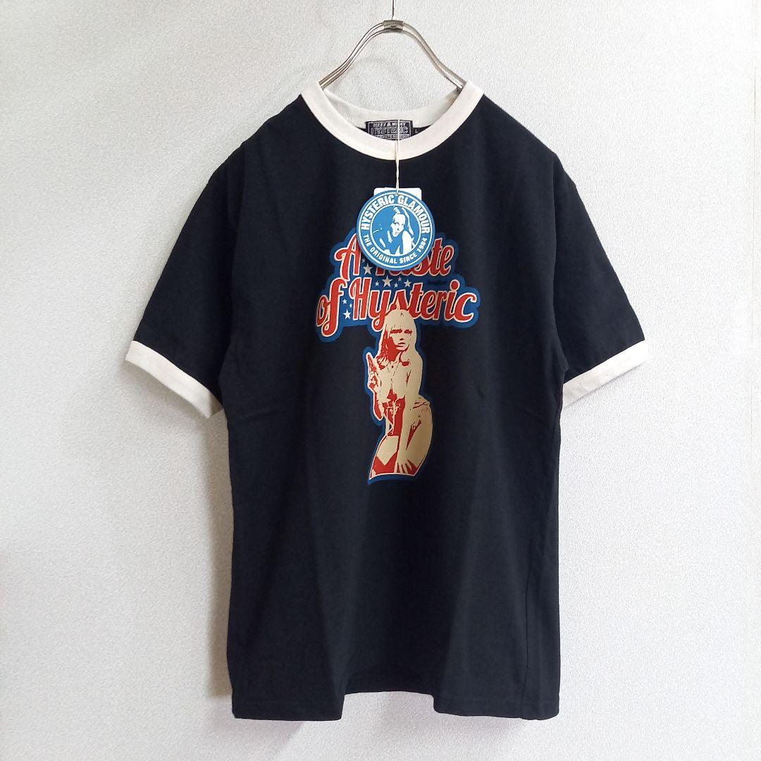 ヒステリックス　 ラメガールプリント Tシャツ　カットソー　ヒステリックグラマー HYSTERIC GLAMOUR｜ヒステリックグラマーのTシャツ/カットソー