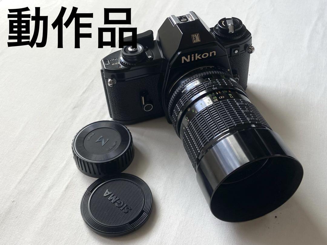 動作品』Nikon EM フィルムカメラ とろし ニコン点検済み