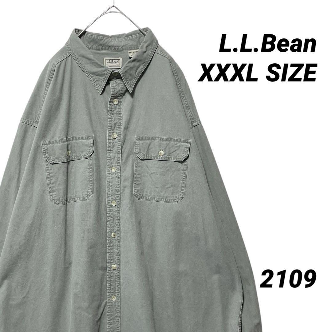 エルエルビーン 90s カナダ製 厚手 長袖シャツ 3XL ビッグサイズ