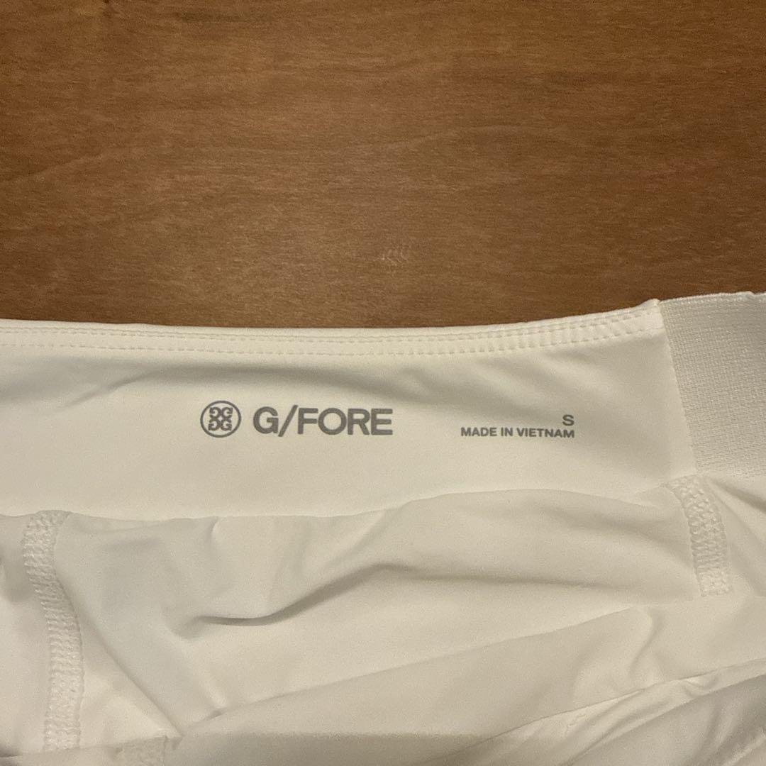 GFORE ホワイト ゴルフスカート ショートパンツ付き