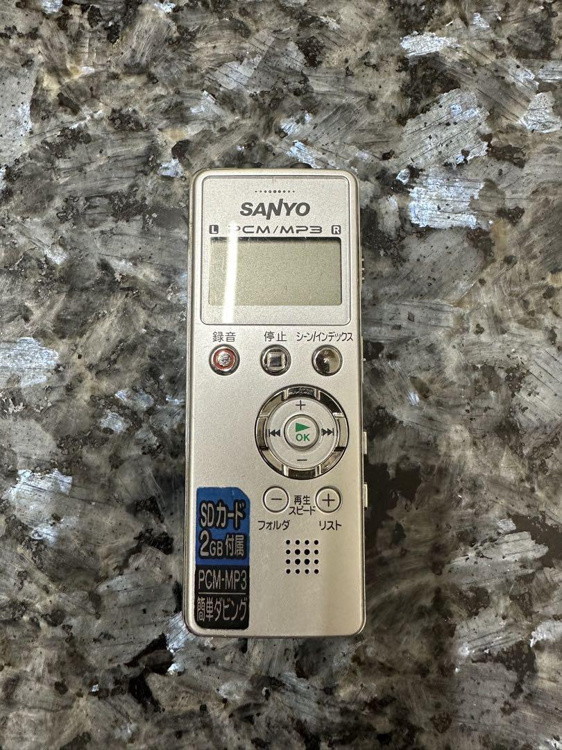 SANYO リニアPCMレコーダー ICR-PS004M