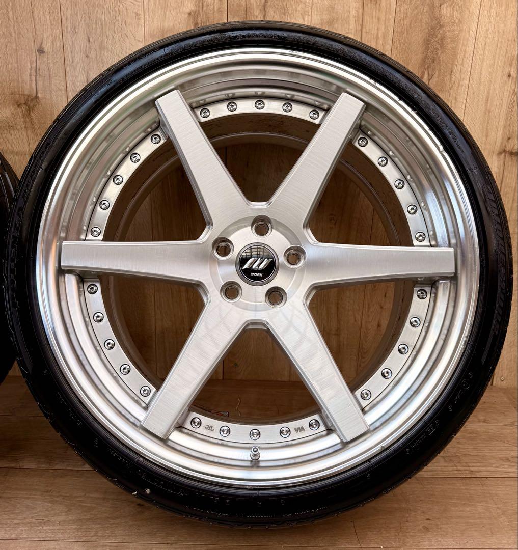 美品❗️☆WORK ZEAST・ZE1 ☆21×9j・10.5J ☆PCD112 - メルカリ