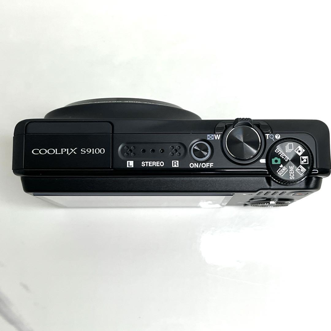 Nikon Coolpix S9100 デジタルカメラブラック 充電器、箱付き Nikon Coolpix S9100 デジタルカメラブラック 充電器、箱付き、