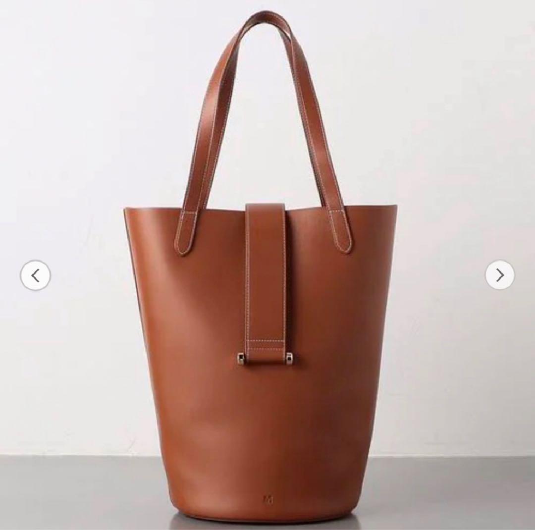 MOTHERHOUSE ブラウン レザートートバッグ Antique Box Tote／アンティーク ボックス トート – マザー