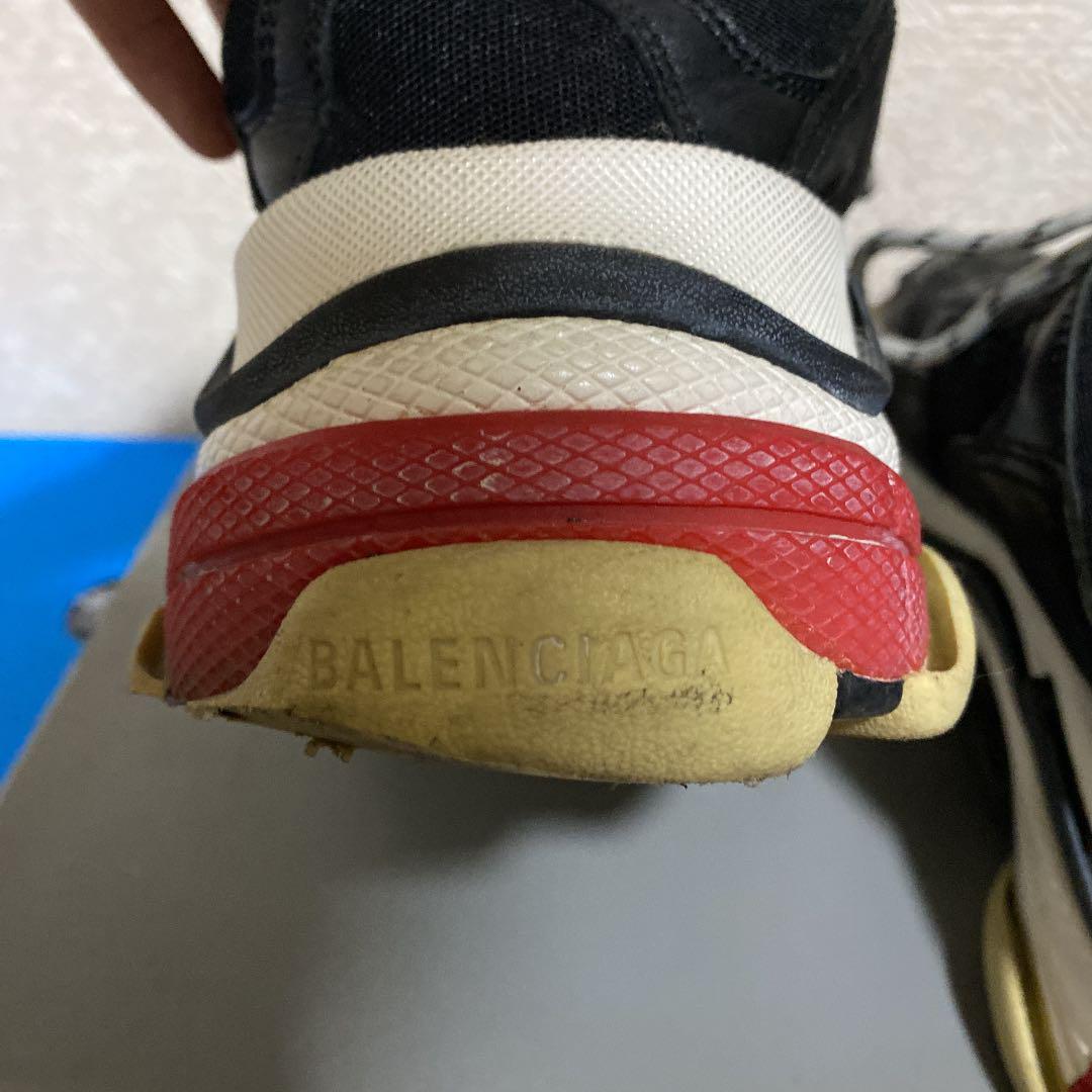 限定品即納 Balenciaga TripleS White Black Red tUJ98-m14523252291 大得価国産