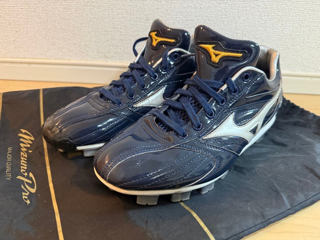 野球 ソフトボール Mizuno Pro オーダースパイク ポイントスパイク25.5cm・MIZUNO