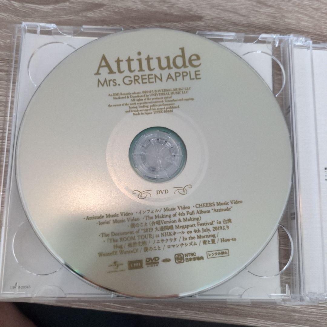 Mrs. GREEN APPLE Attitude 初回限定盤